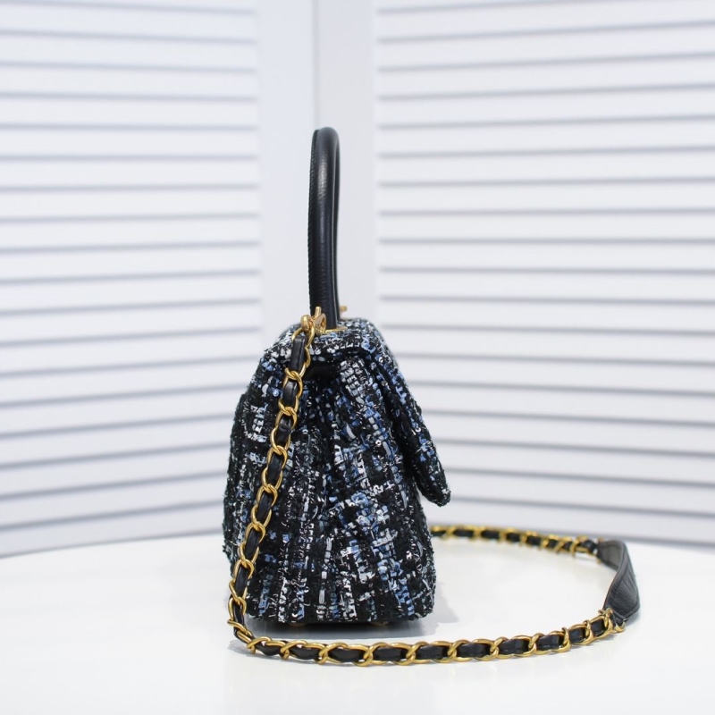 Ch**el top handle bags